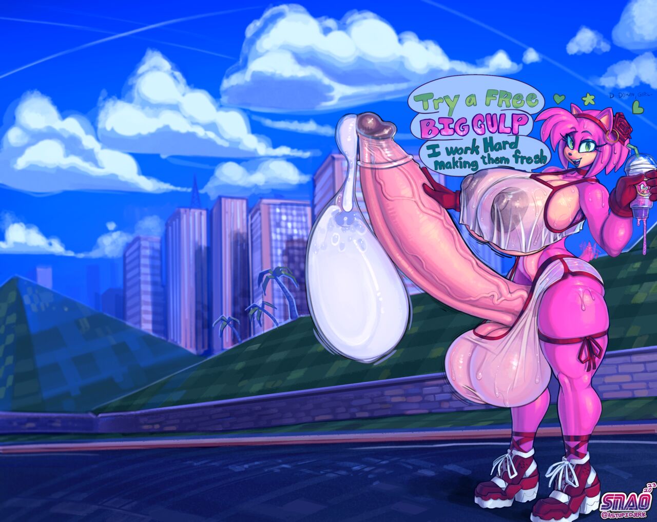 Amy rose milkshake company page 4 full