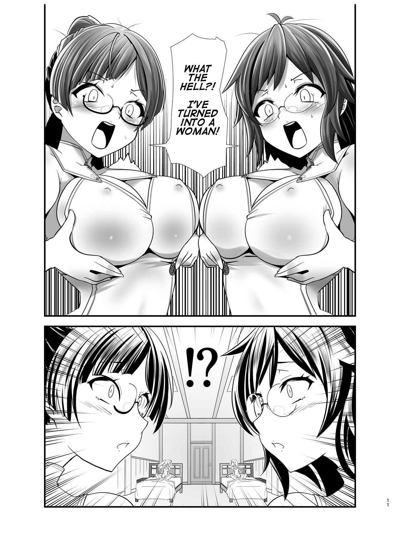 Ore ga Bunretsu shite Isekai de TS suru Hanashi 1 | The Story of How I Split Up and TS In a Different World Ch 1 page 10 full