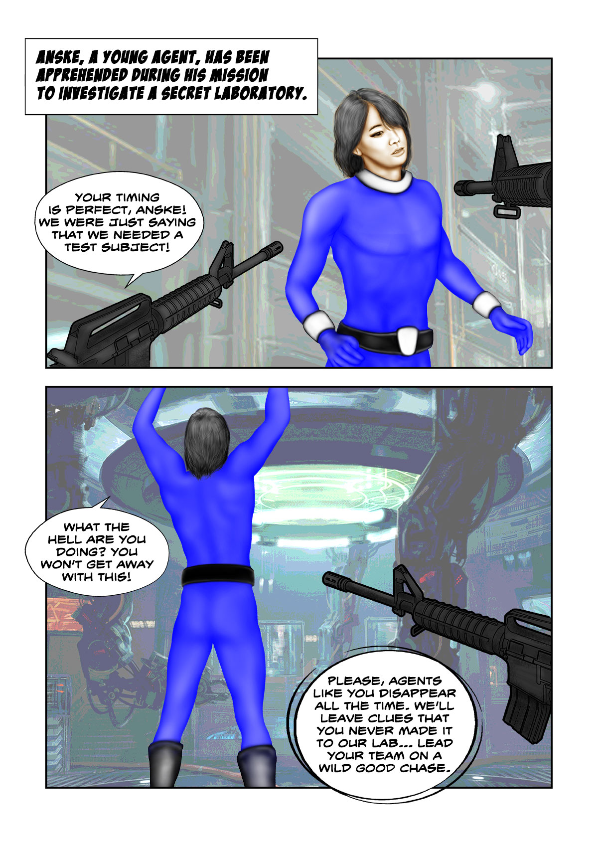 Agent Anske page 1 full