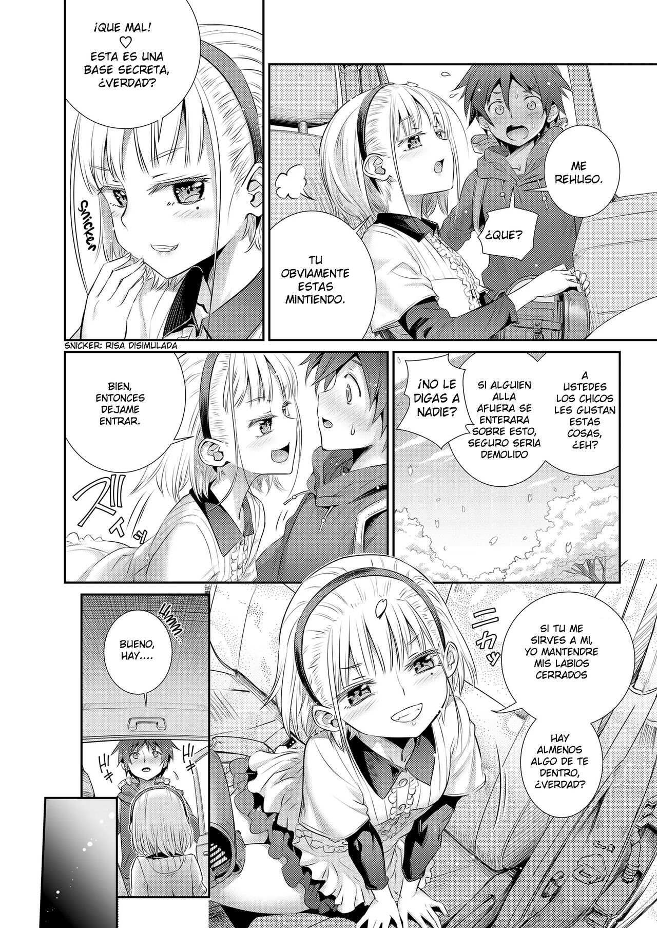 Himitsu Kichi De Hotta To | Nuestra Base Secreta page 6 full