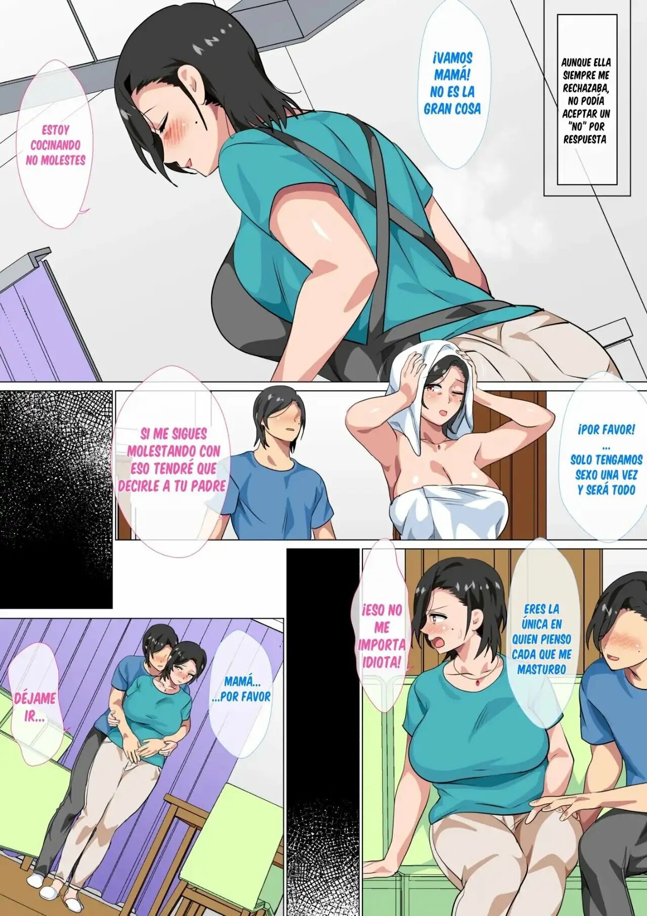 Hahaoya ni Kokuhaku Shitara Ichinichi dake Sex o Sasete Kureta Hanashi 1-2 | Me Confese A Mi Mama Y Ella Me Dejo Tener Un Festival Sexual De Un Solo Dia 1-2 page 6 full