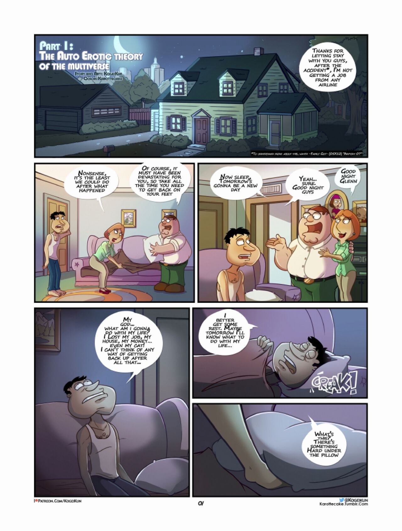 Quagmire Into The Multiverse page 2 full
