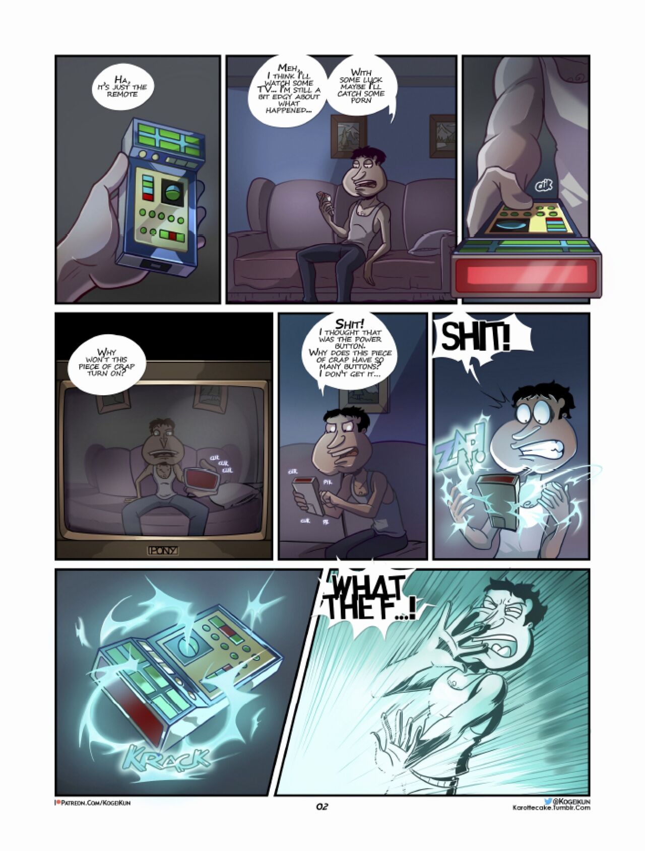 Quagmire Into The Multiverse page 3 full