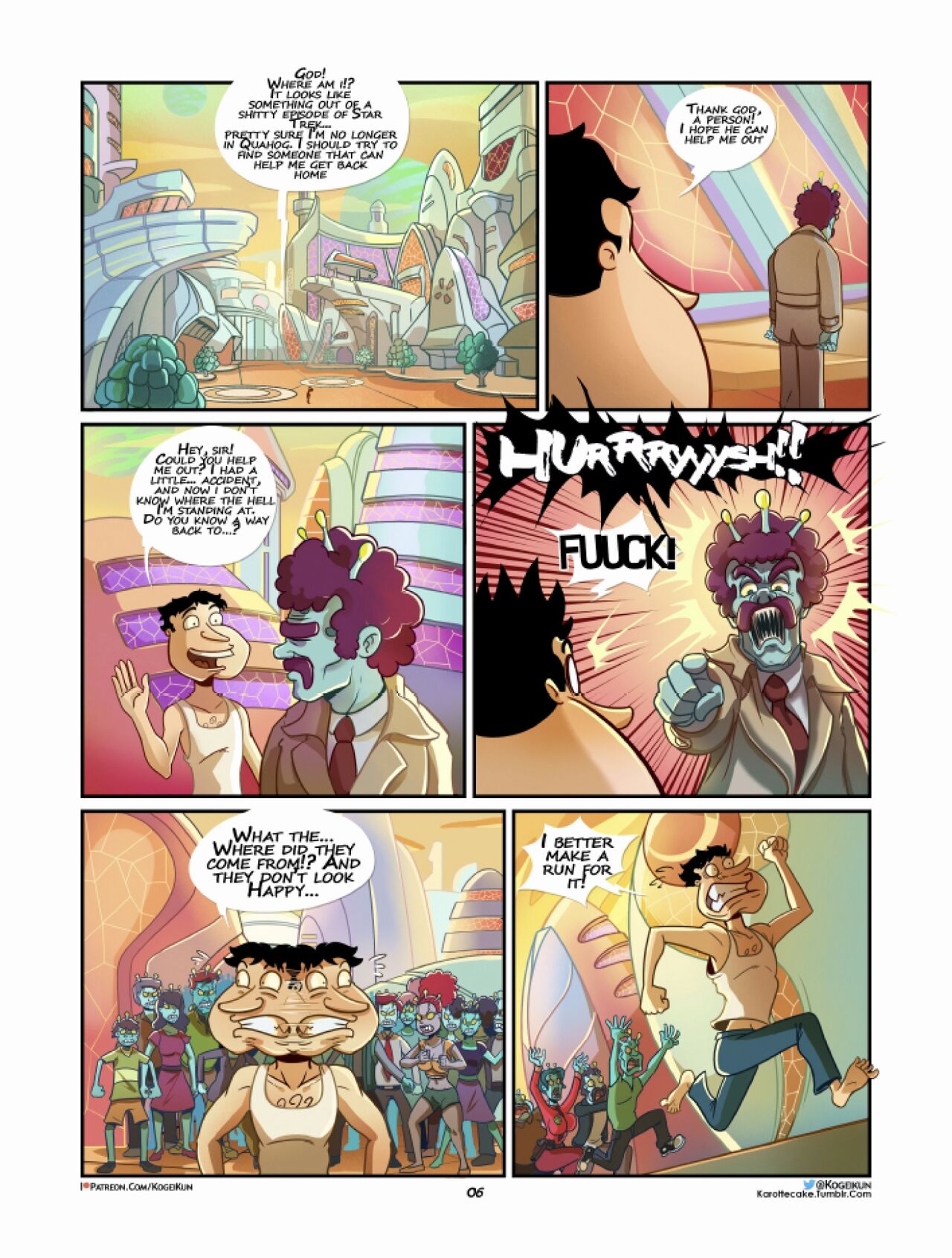 Quagmire Into The Multiverse page 7 full