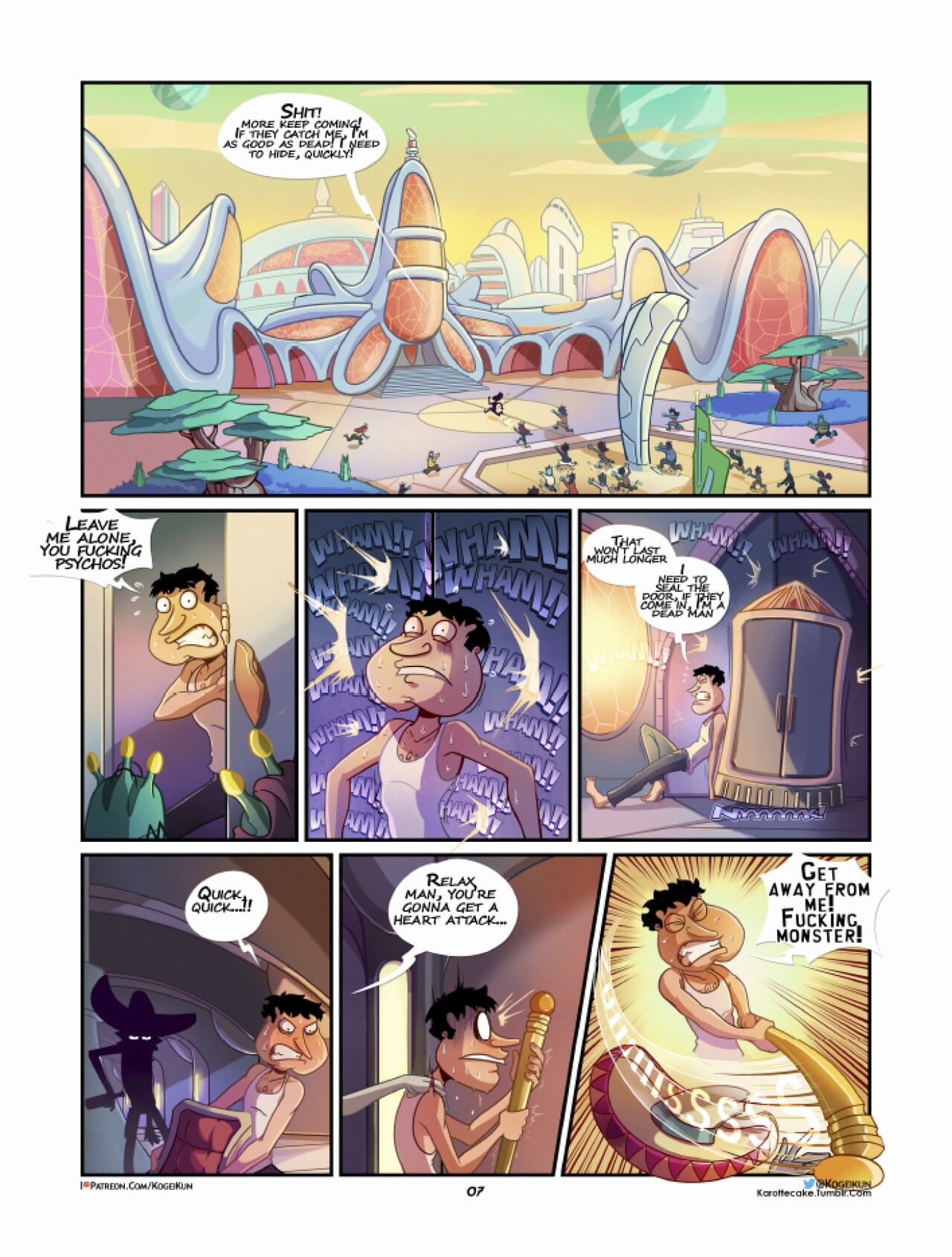 Quagmire Into The Multiverse page 8 full