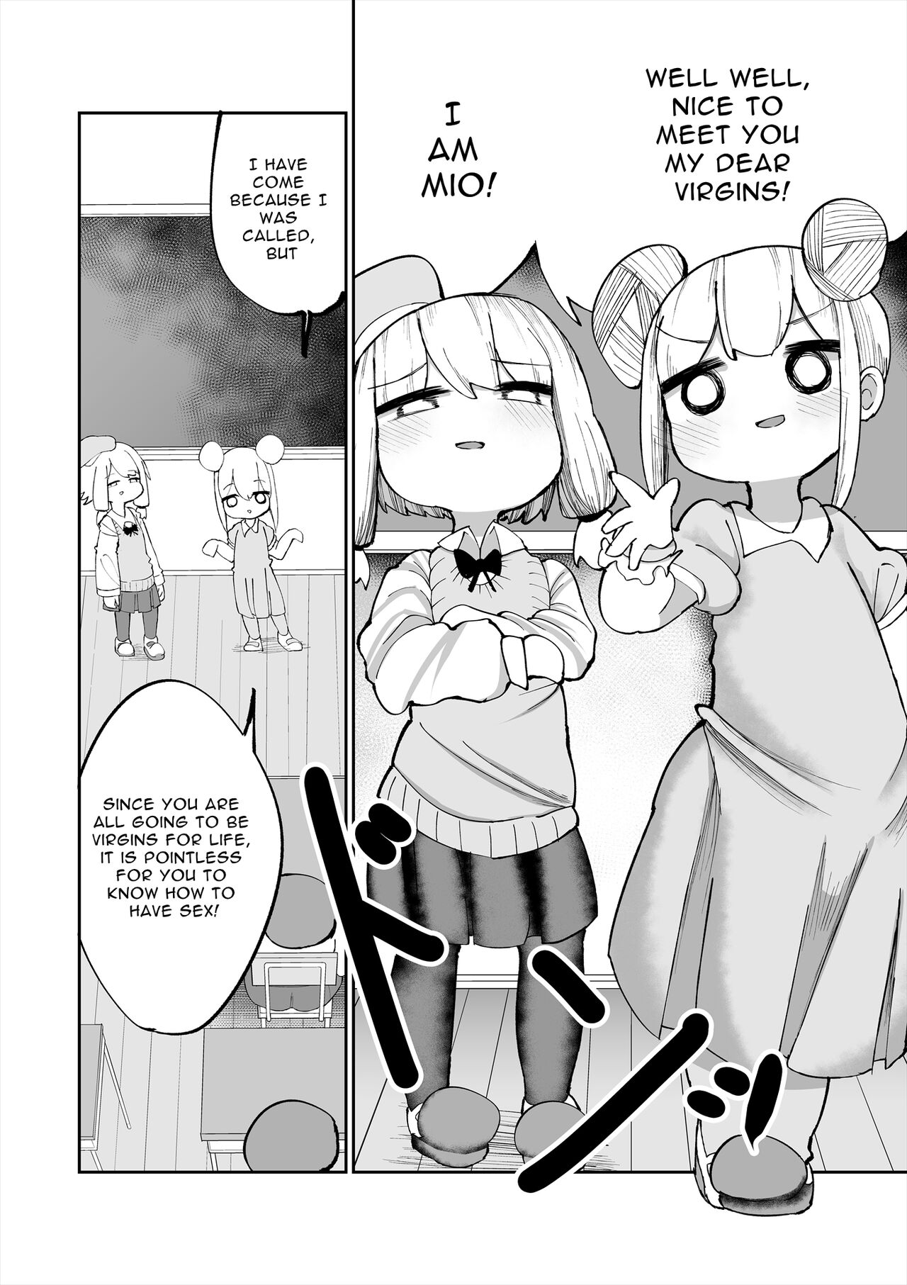 Iyaiyaiya Doutei No Shasei De Ninshin Suru Wake Nai Desho | Nah Man, No Way You Can Get Pregnant From A Virgin's Cum page 4 full