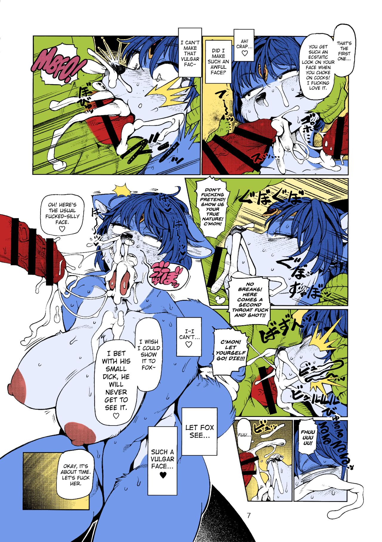 Foxy   |Colorized| page 6 full