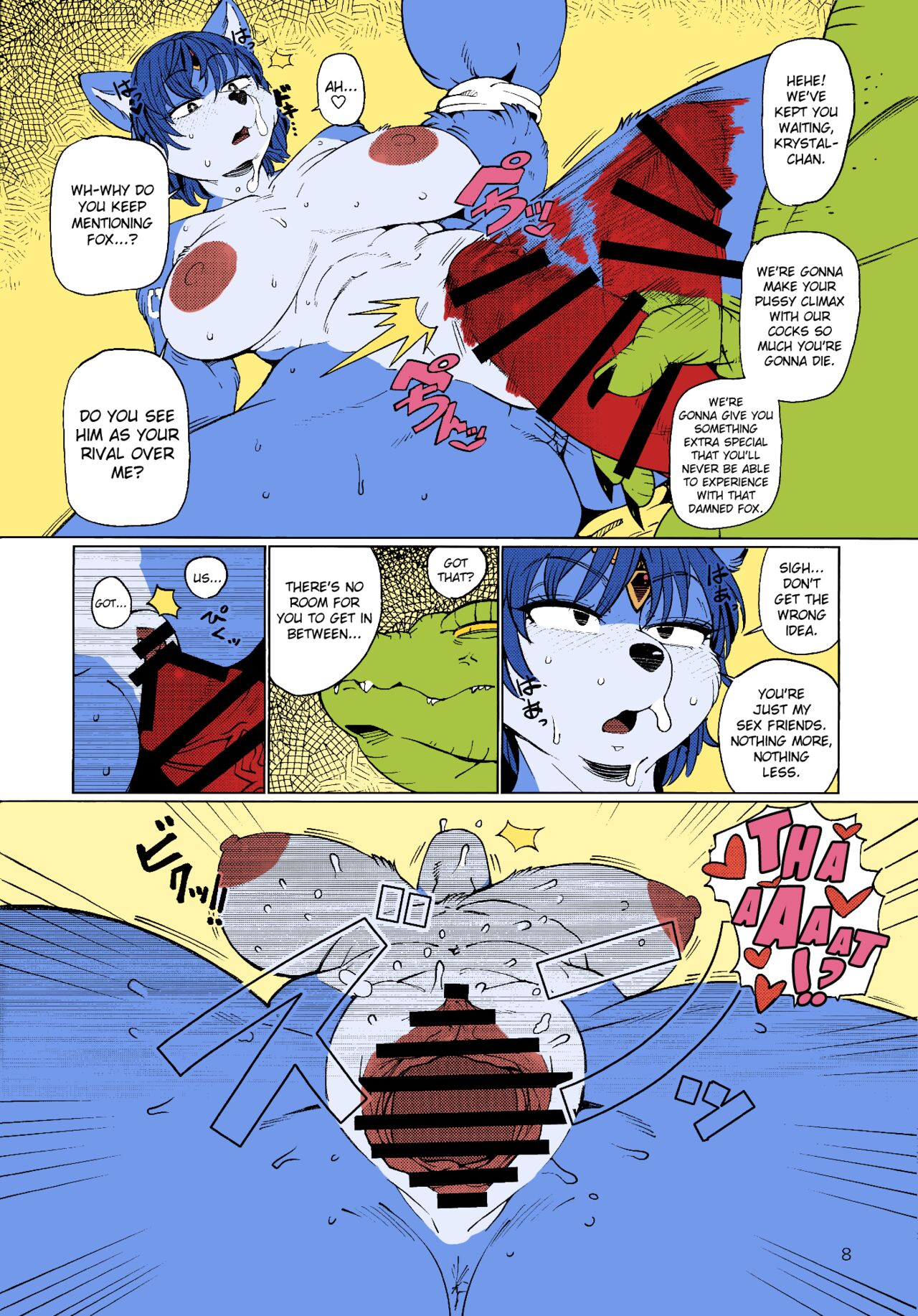 Foxy   |Colorized| page 7 full