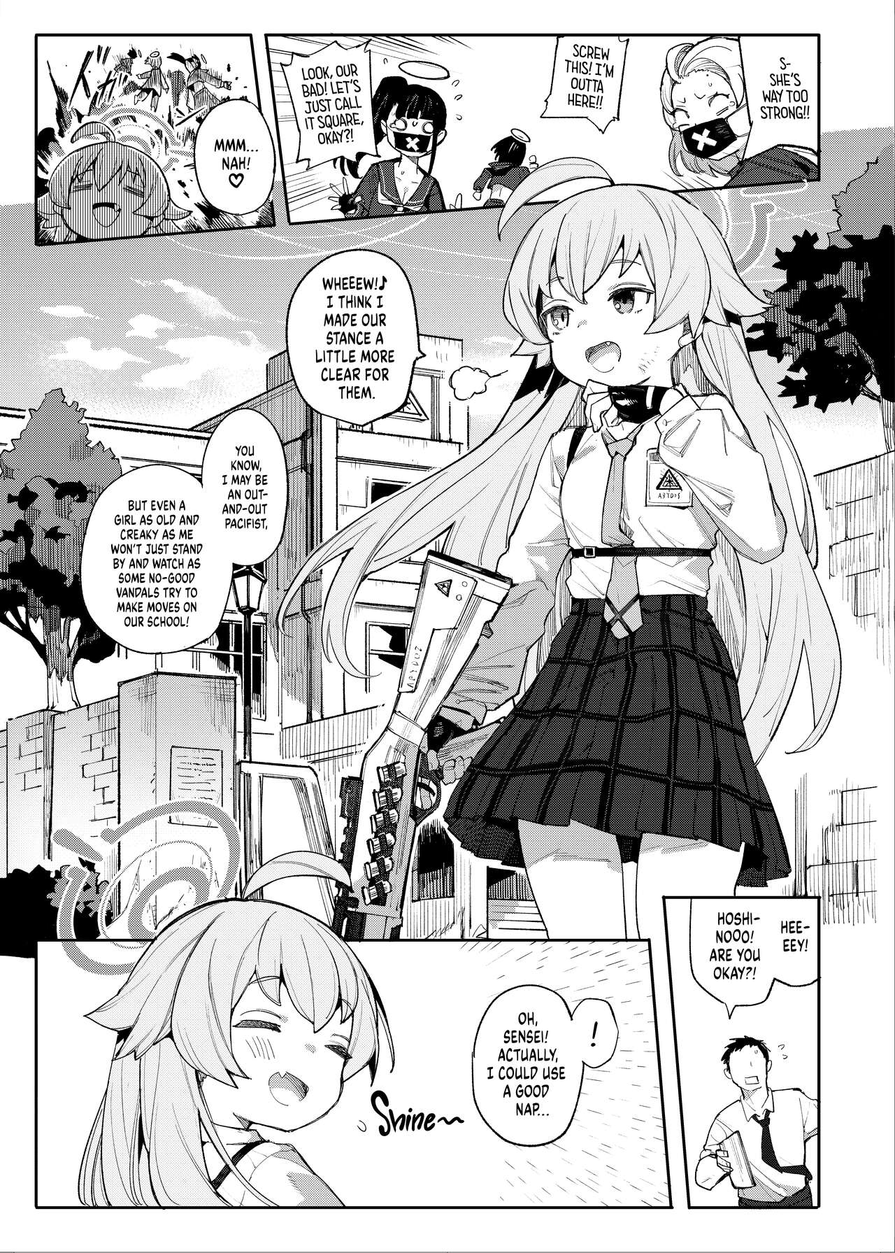 Hoshino datte Amaetai | Hoshino Wants To Be Doted On, Too! page 2 full