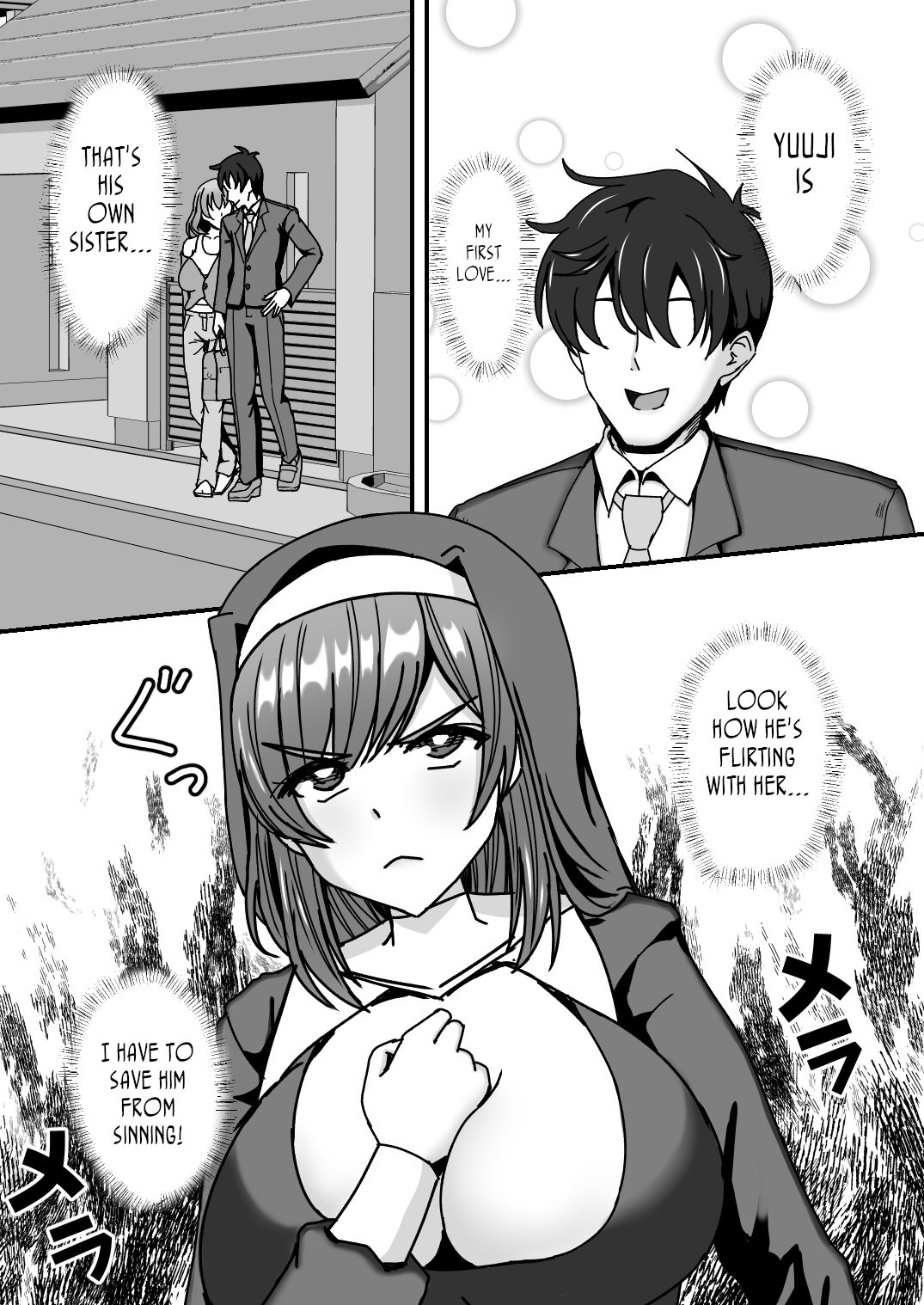 Gibo Musume Don 2-haime -Gibo Imouto to Sister Oyako wa Ore no Chinpo no Soudatsusen o Shiteiru- page 10 full