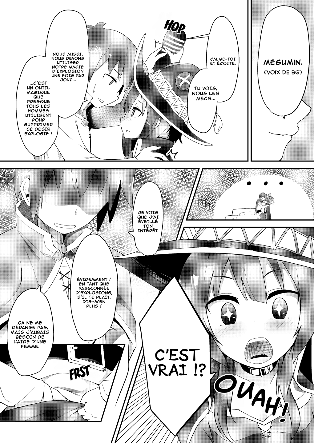 Kono Sukebe na Bakuretsu Musume ni Tyoukyou wo! | Megumin et l’entraînement à l’explosion lubrique ! page 8 full