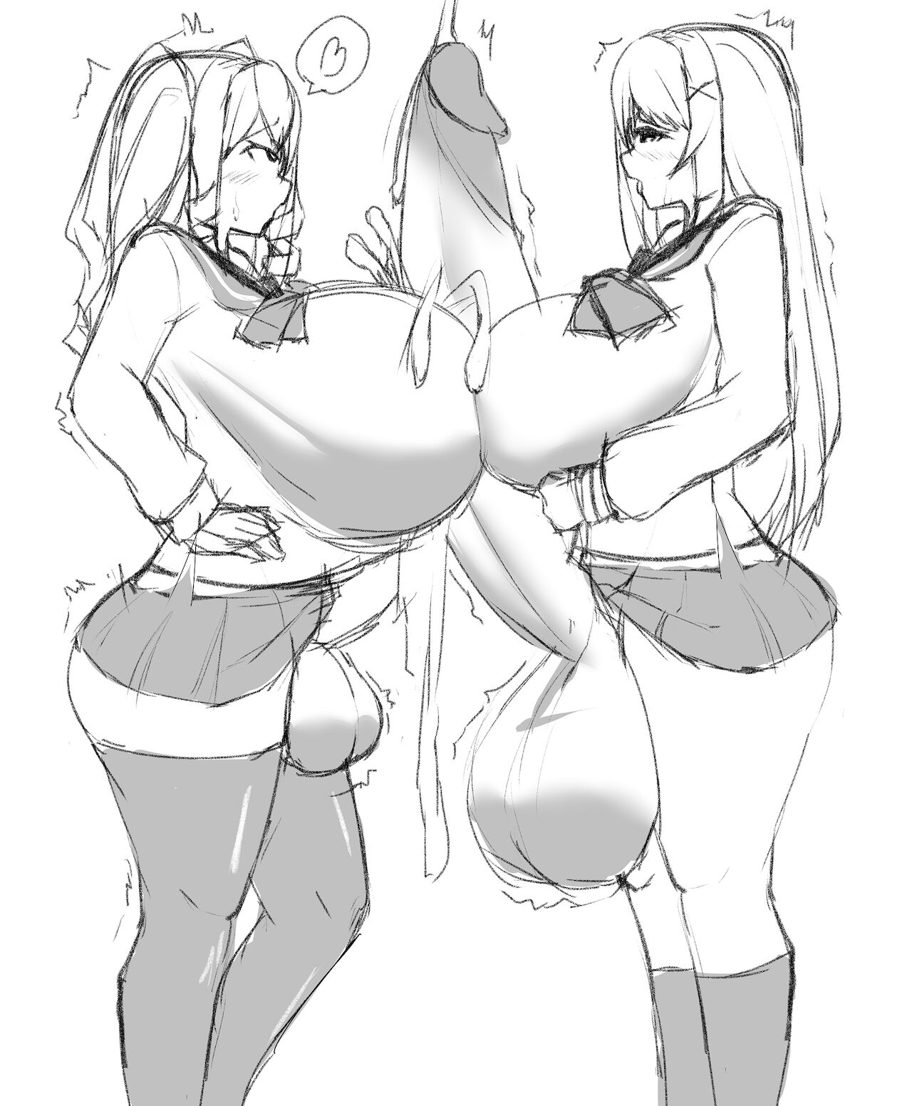 Gyaru VS Seiso-chan to iu Mousou page 3 full