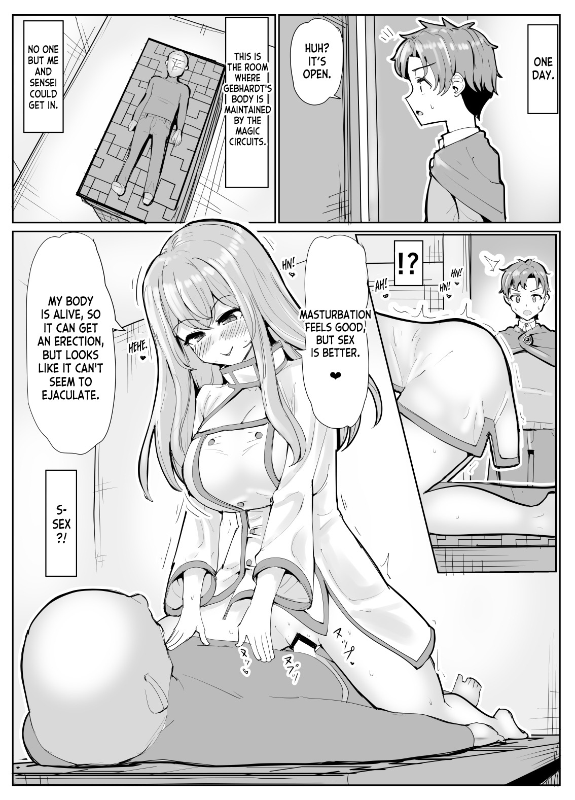 Mage Teacher Possession Manga page 5 full