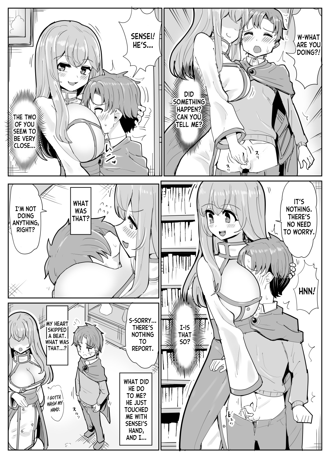 Mage Teacher Possession Manga page 7 full