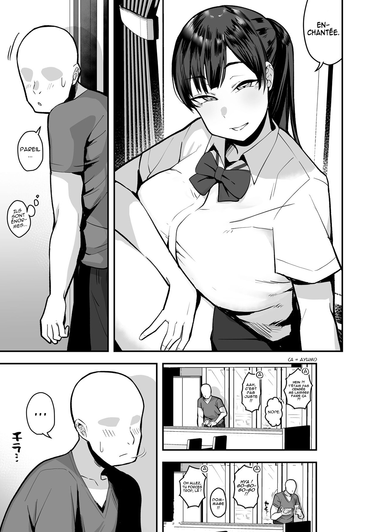 Imouto no Tomodachi ga Dosukebe Taishuu Fechi Sugite, Inkya no Ore to Kikenbi Nakadashi Hamemakuri page 4 full