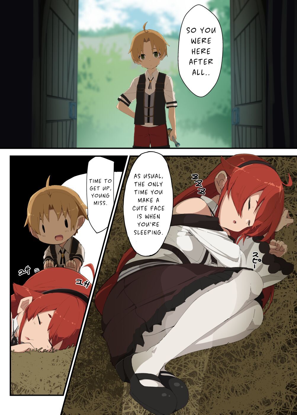 Mushoku Tensei Manga page 1 full