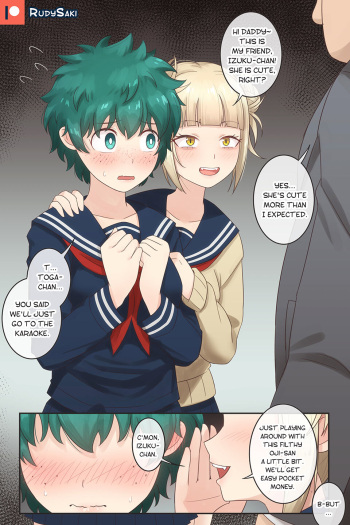 Deku and Toga cover