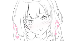 m0ri calli0peとキスしてフェラしてなかだし沢山して仰け反り絶頂させてお掃除フェラして妊娠させちゃう１コマ漫画的なもの