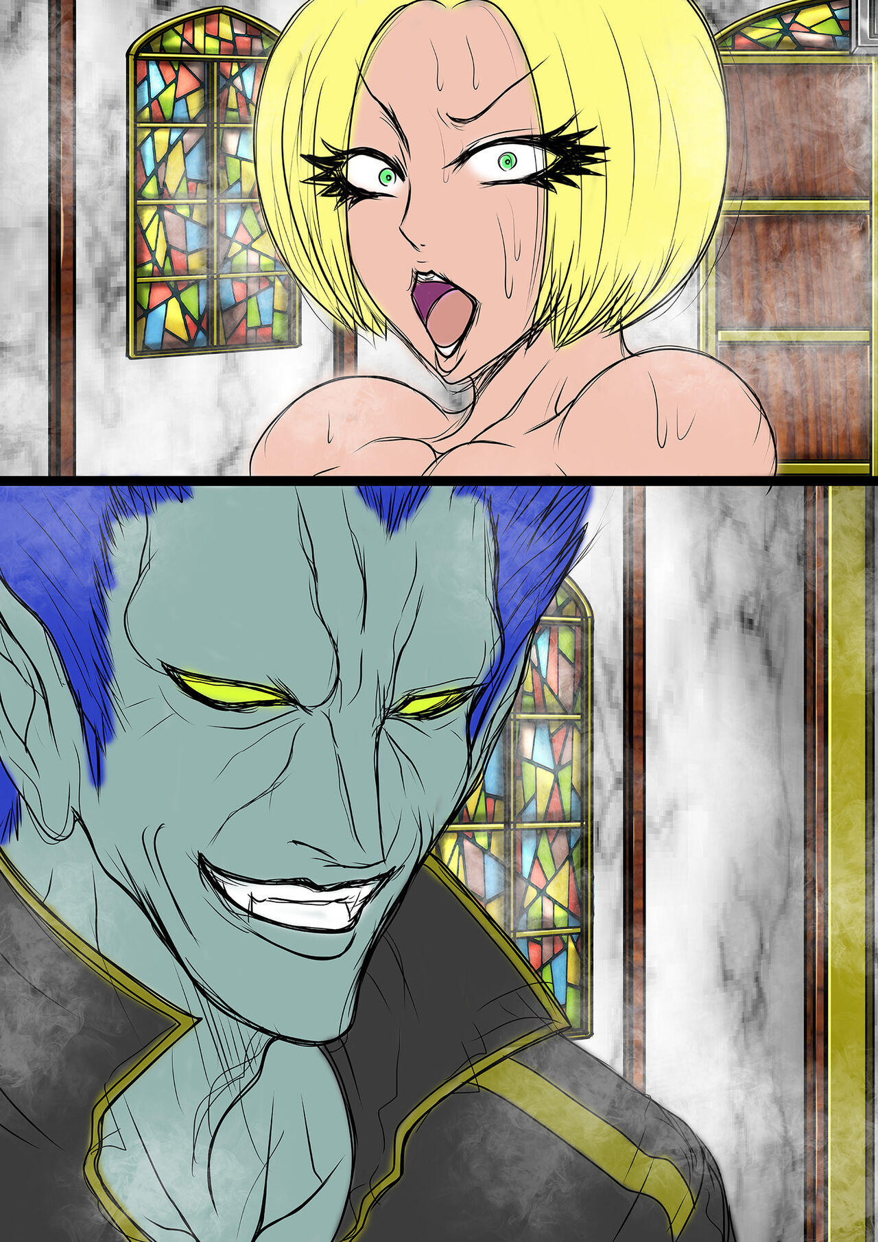 QUEEN HEAVEN2 BLOODY RAIN Vol.7 page 9 full