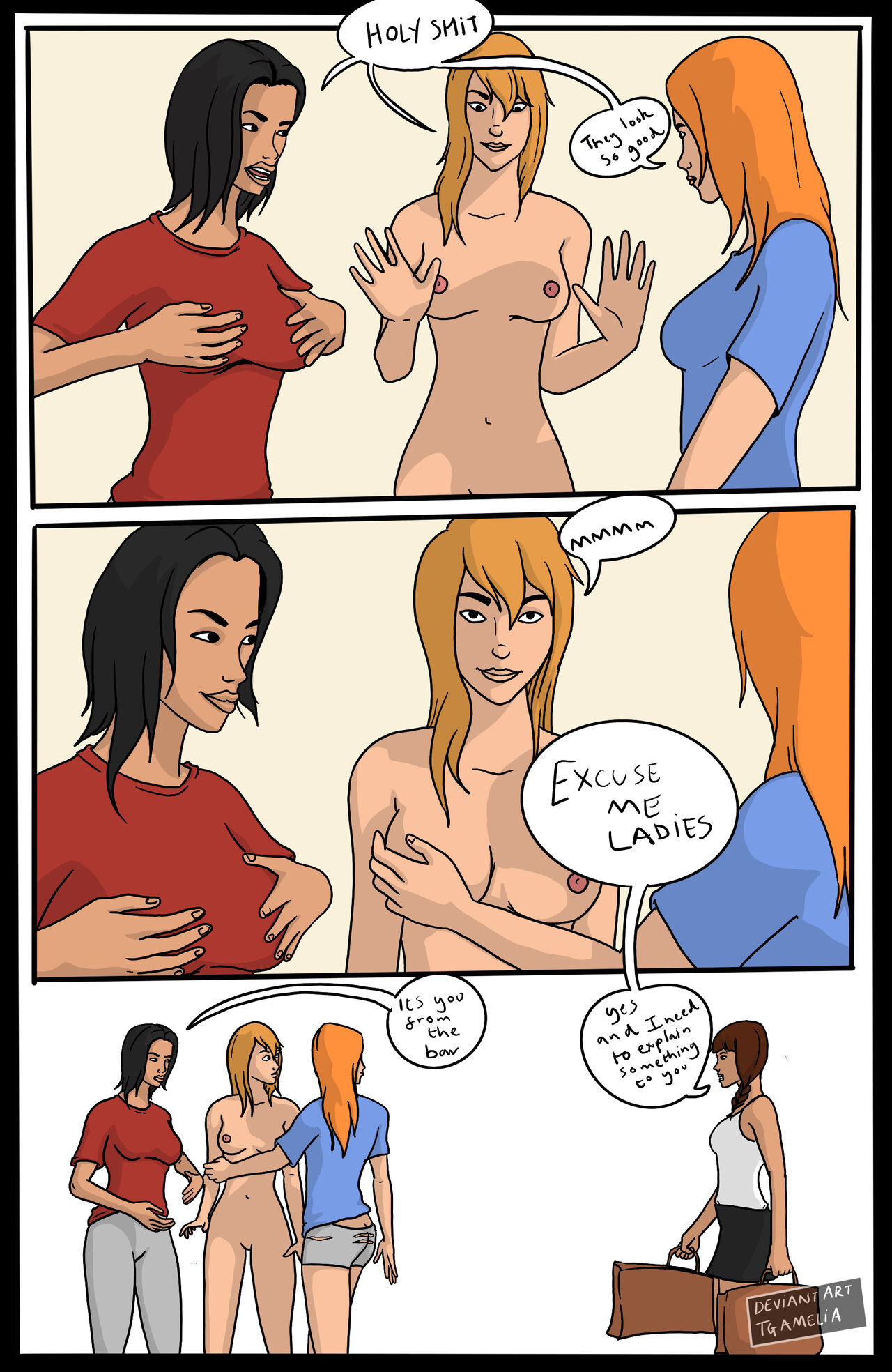 Rude Vacation page 7 full