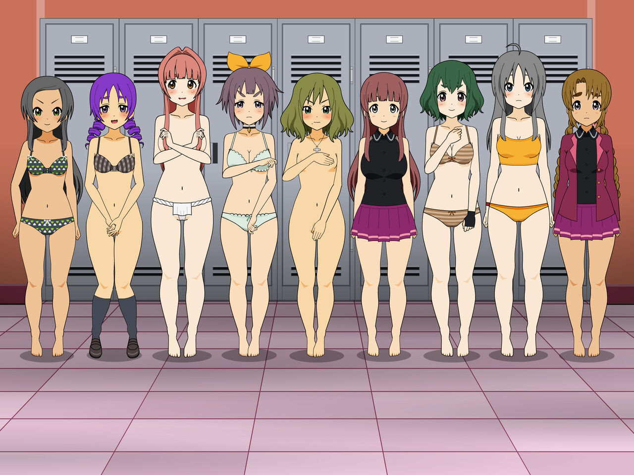 Random Girls Strip Game 3 page 10 full