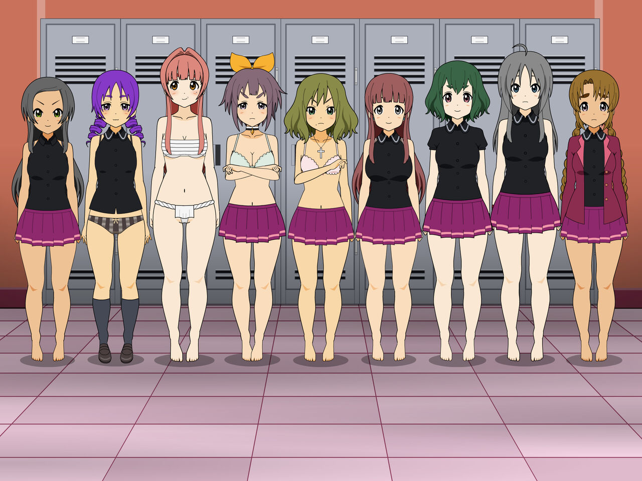 Random Girls Strip Game 3 page 6 full