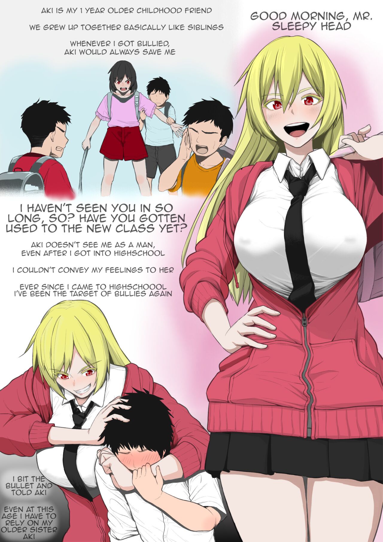 Older Sister Gets Her Ass Handed To Her By An Orahora-Type DQN and Falls In Love! page 1 full