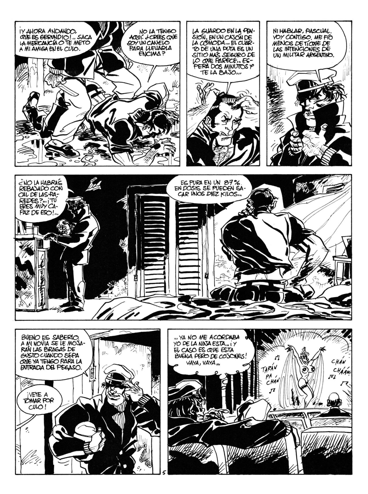 Colección El Cuervo N°21 - Páginas pecaminosas page 7 full