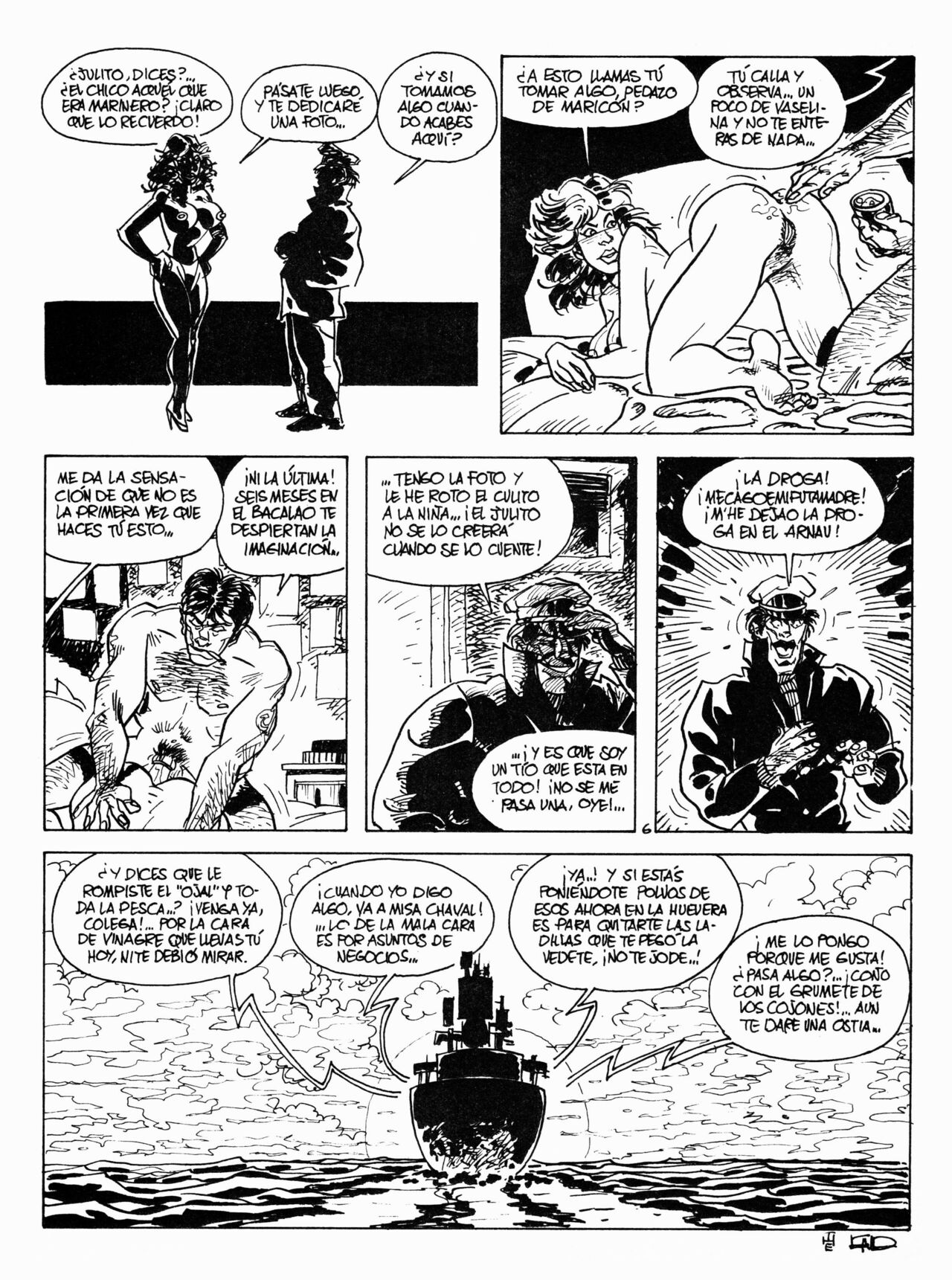 Colección El Cuervo N°21 - Páginas pecaminosas page 8 full