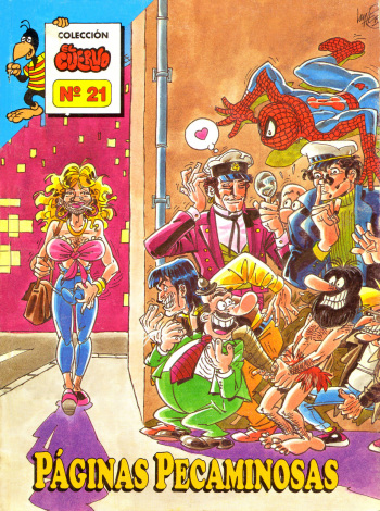 Colección El Cuervo N°21 - Páginas pecaminosas cover