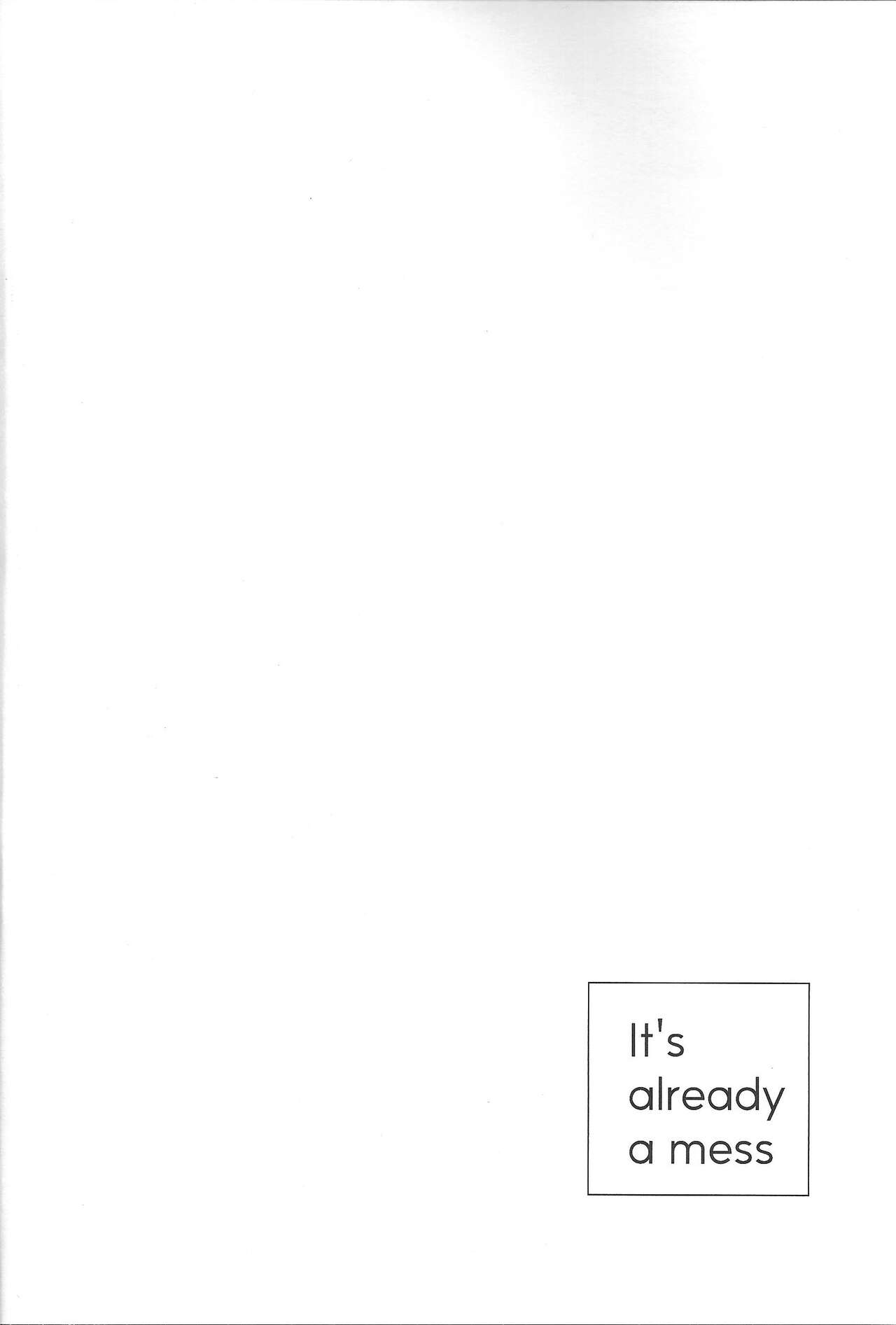 It's already a mess page 2 full