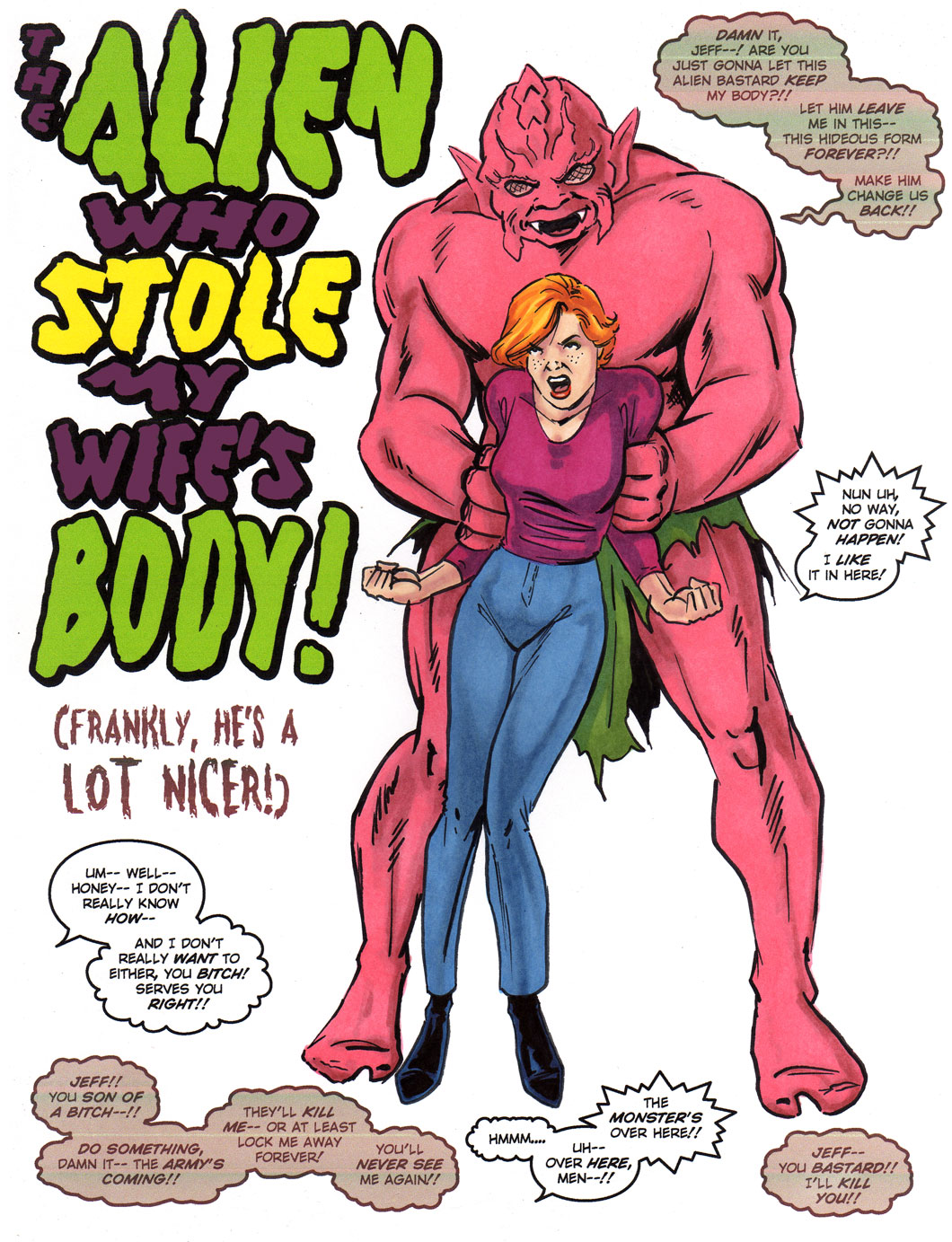 The Alien Who Stole My Wife's Body page 1 full