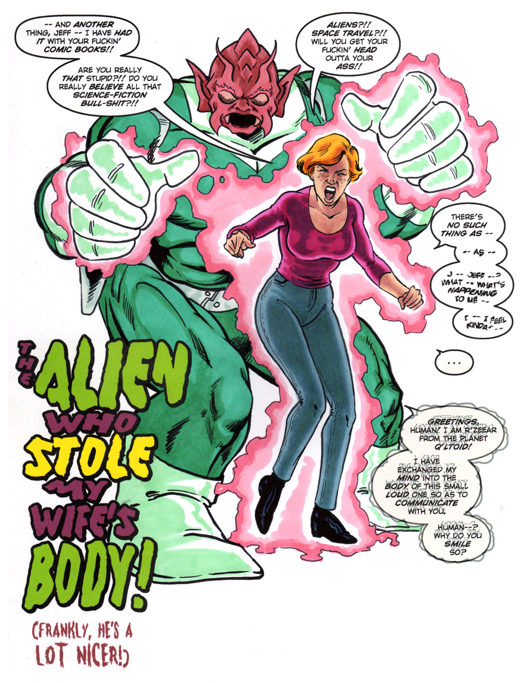 The Alien Who Stole My Wife's Body page 2 full