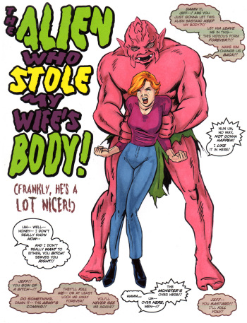 The Alien Who Stole My Wife's Body cover