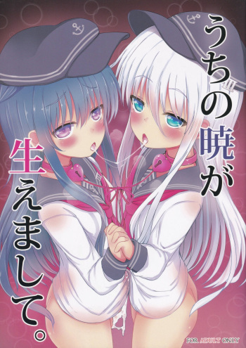Uchi no Akatsuki ga Haemashite. cover