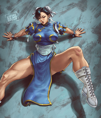 Streetfighter SNK orgy by CoffeeBeanBrush cover