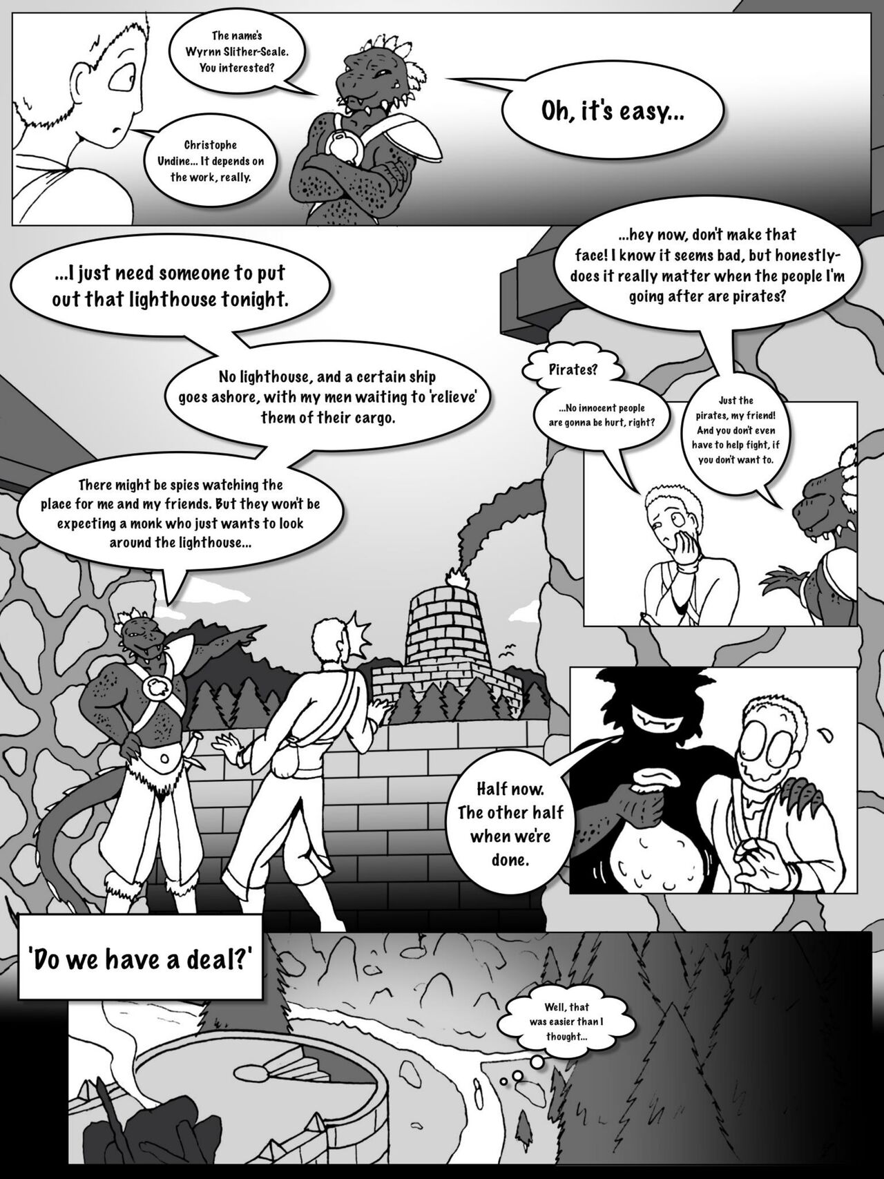 Misadventures In Skyrim" Chapter 2: A Cold-Blooded page 3 full