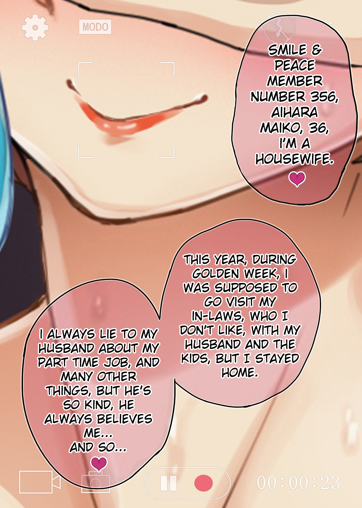 Smile &amp; Peace Member No. 356 Aihara Maiko page 3 full