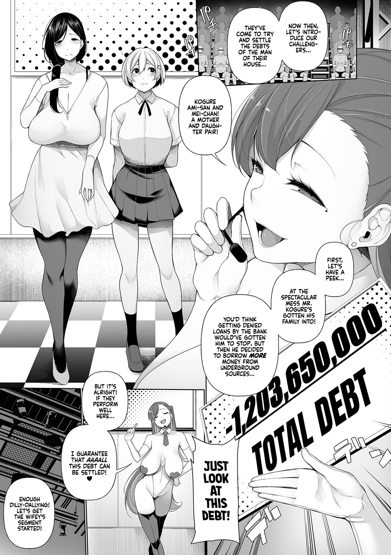 Shakkin Hensai Variety Karada de HaraimaSHOW! 1 | Debt Settlement Variety Gameshow 1 page 5 full