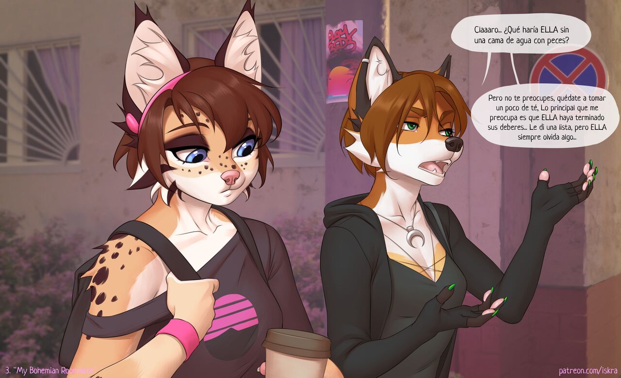 My Bohemian Roommate page 3 full