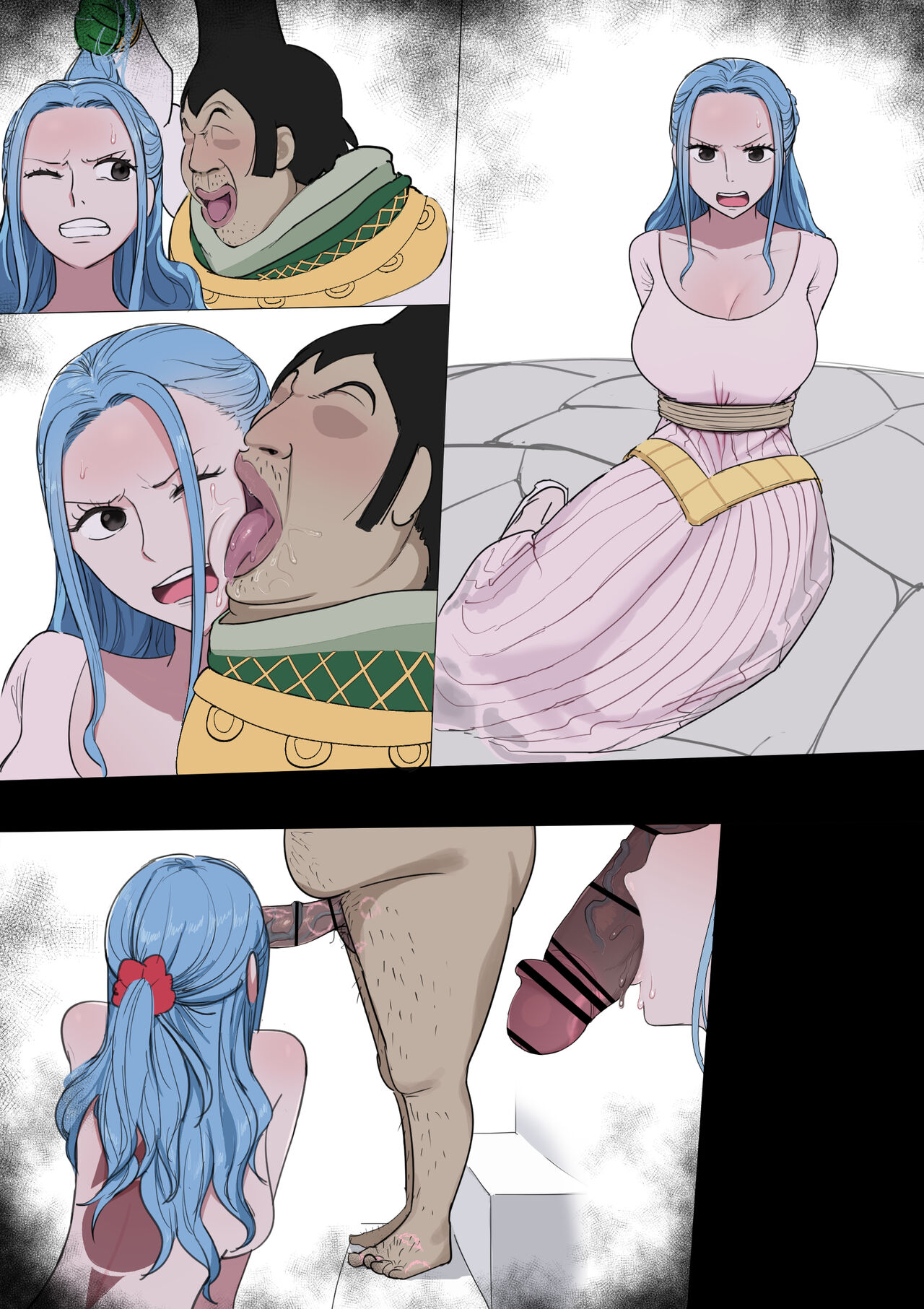 Vivi x Tenryuubito Dorei Ochi Tamaname  Fella page 6 full