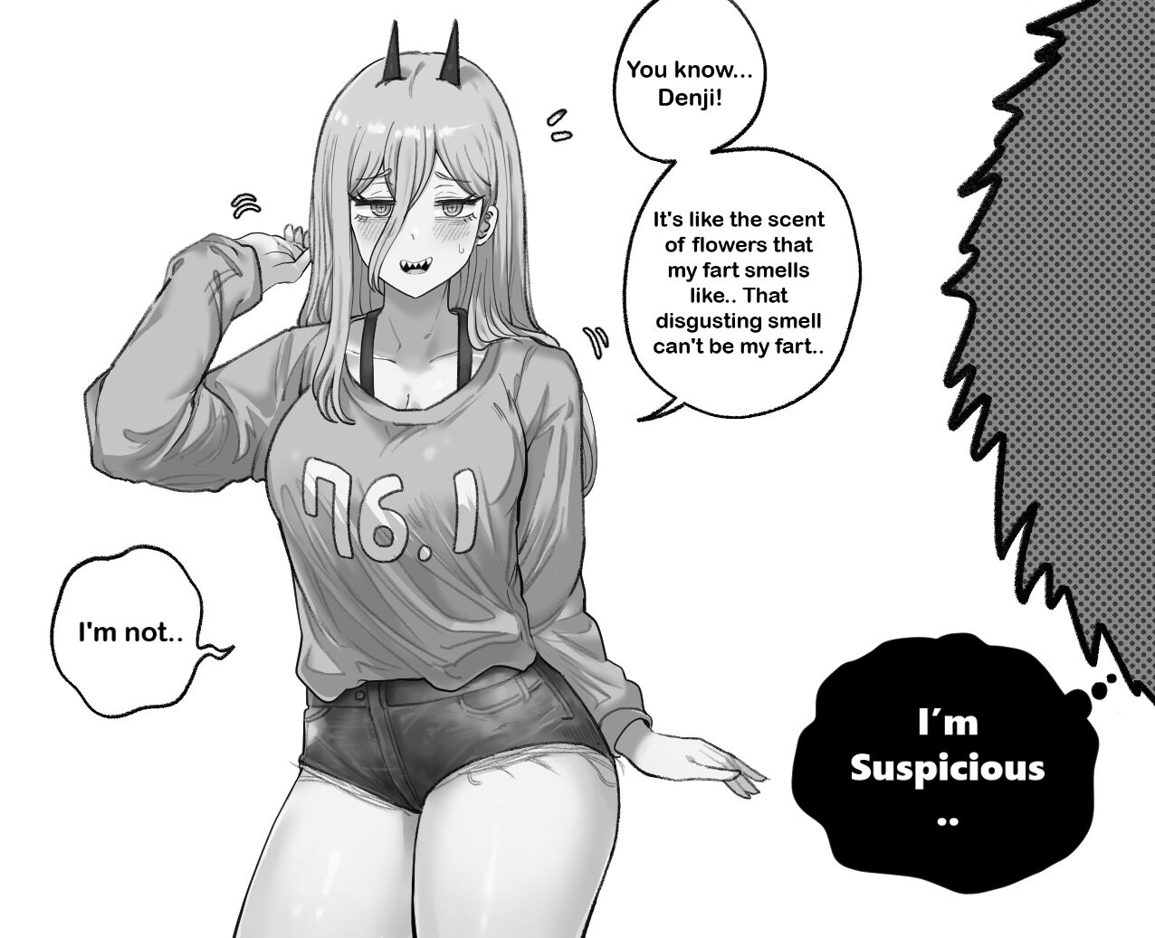 Chainsaw Man Girls Farting page 6 full