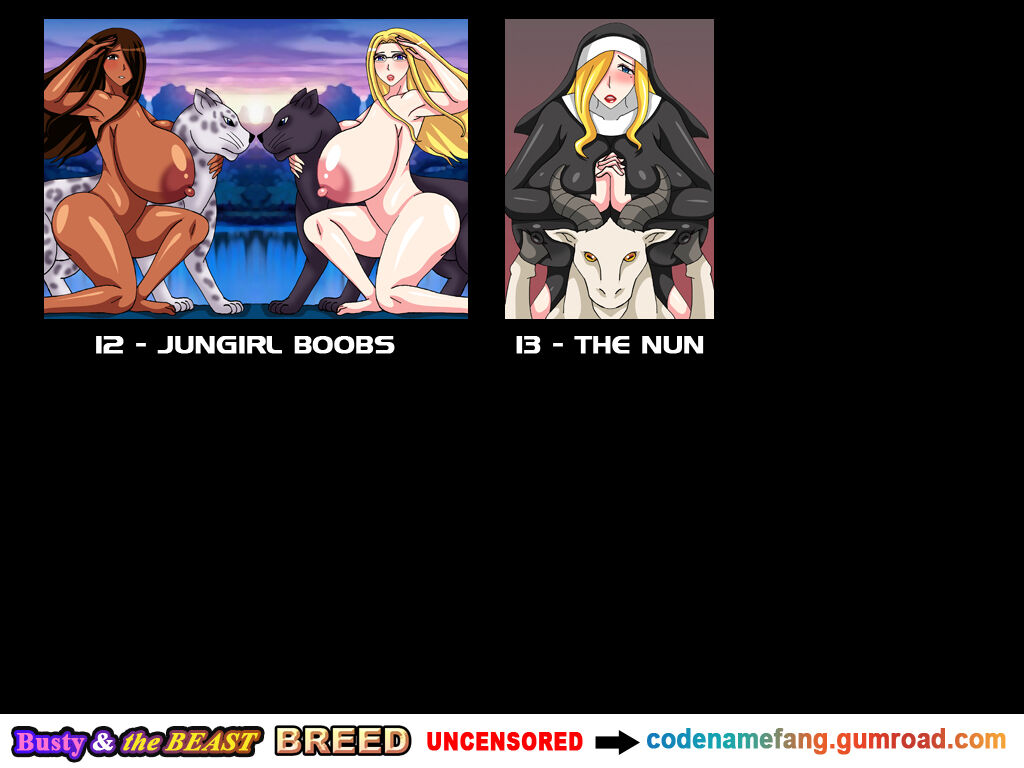 Busty and the Beast BREED 13 - THE NUN page 4 full