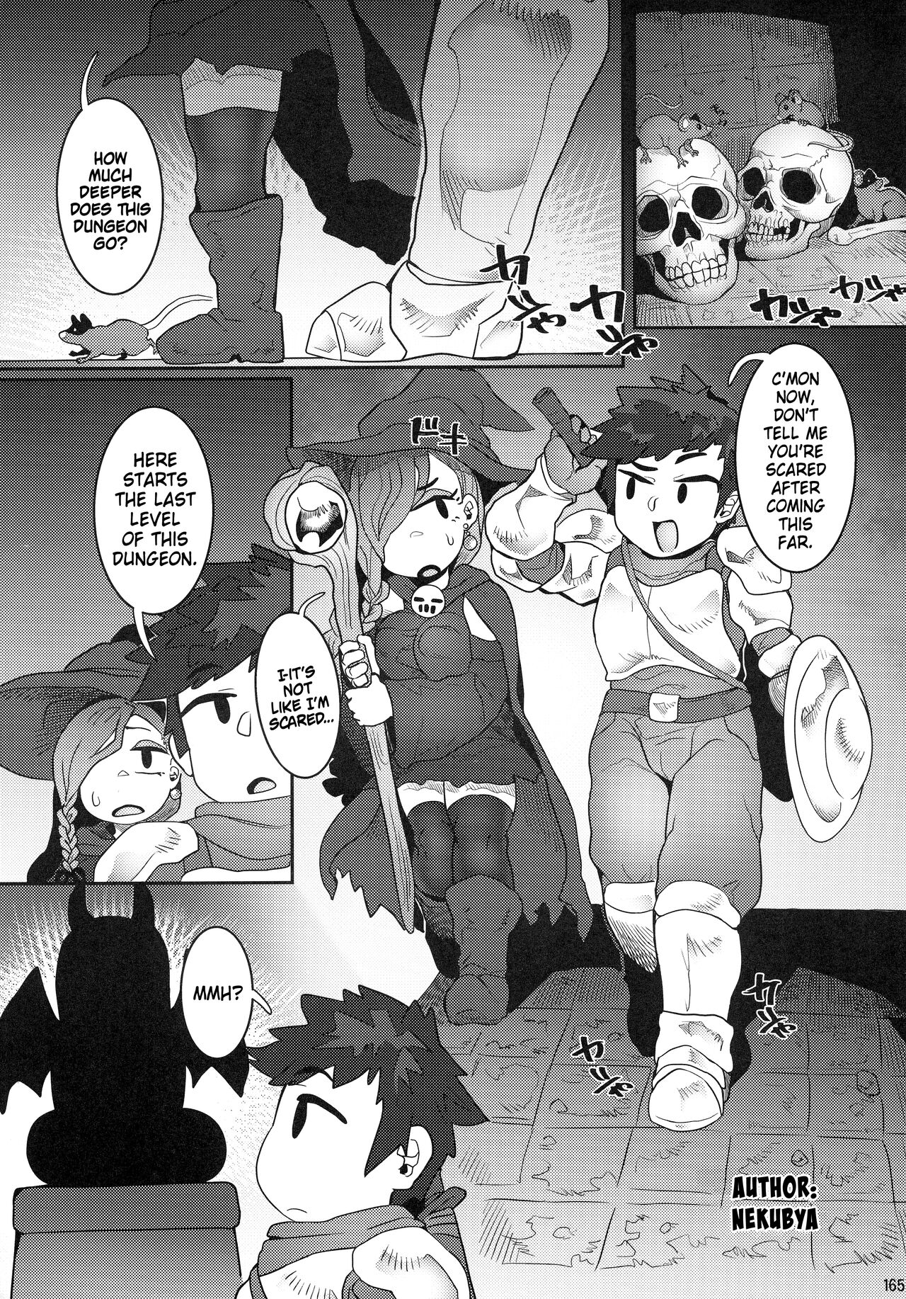 Nekubila's Kemo-mon story page 1 full