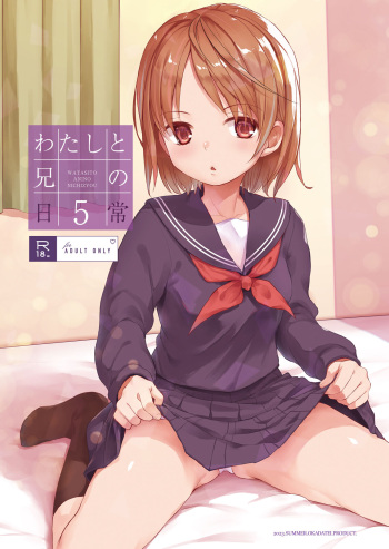 Watashi to Ani no Nichijou 5 cover