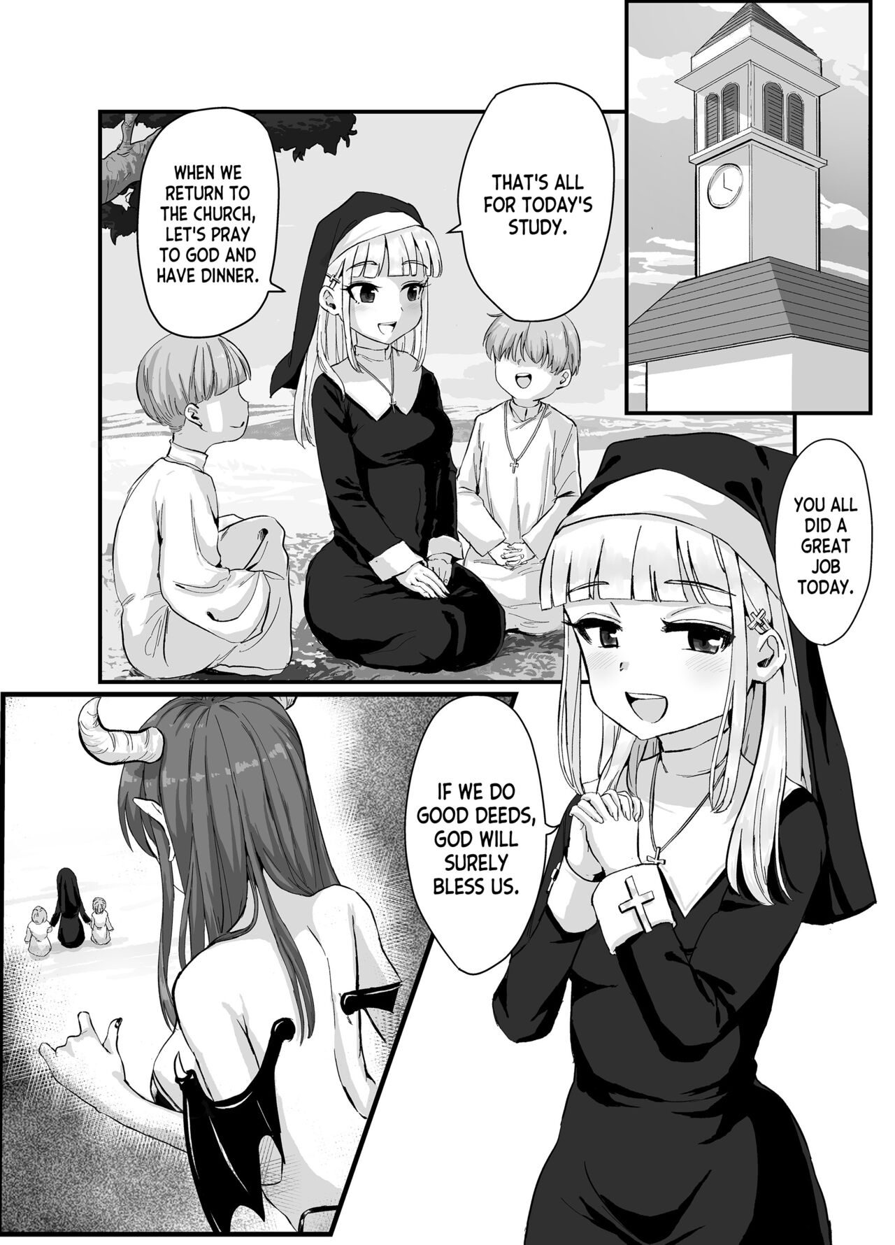 Seiso na Sister ga Succubus ni Osowarete Imma-ka Suru Hanashi page 3 full