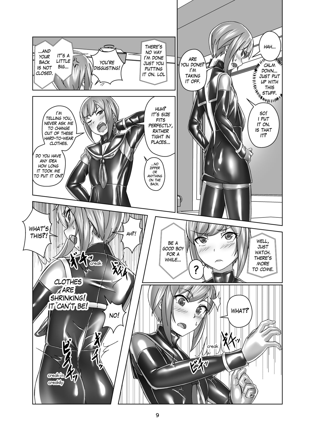 Extreme Bondage and Mesuiki Costume Test With You page 9 full