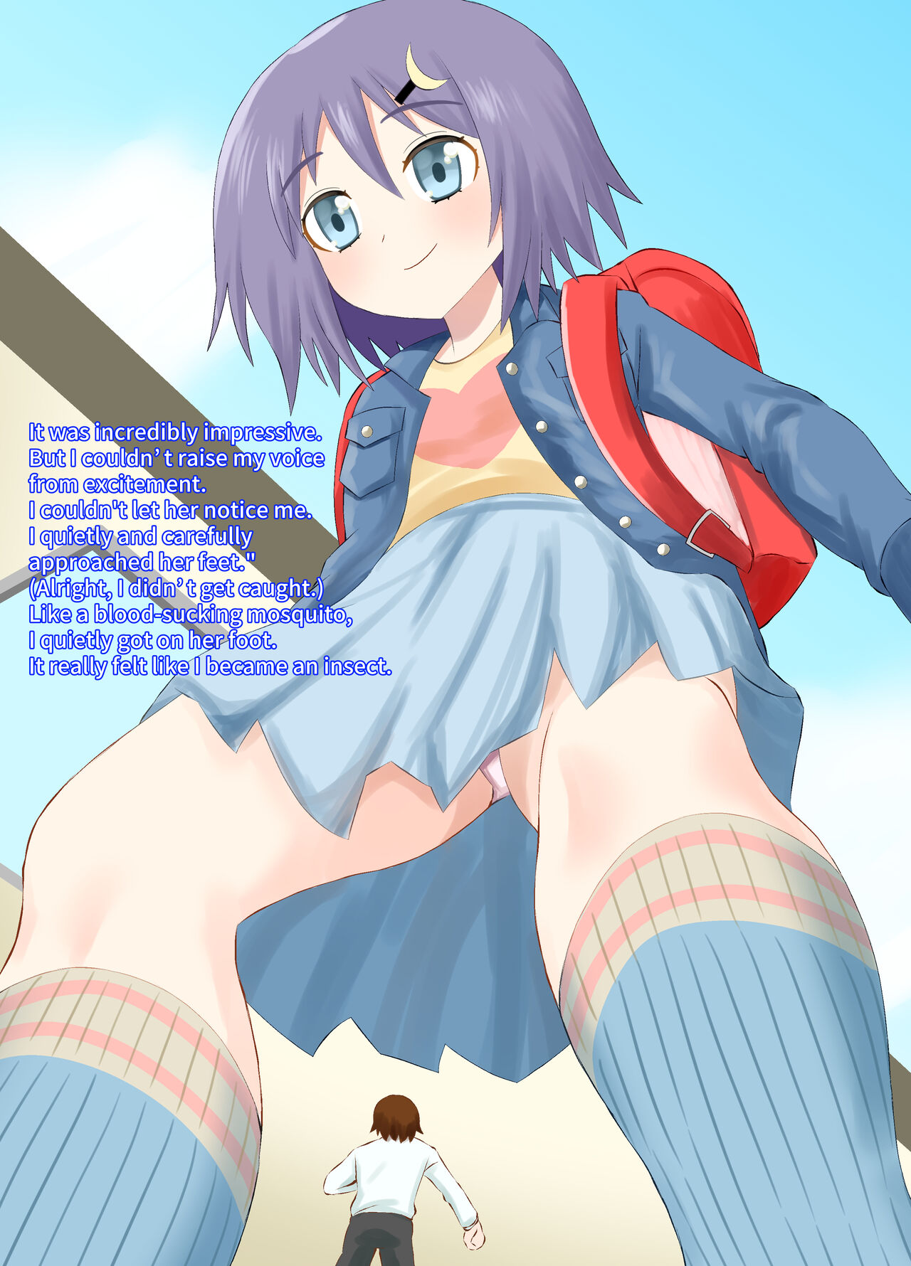 A CG collection of getting smaller and being stepped on by a girl page 4 full