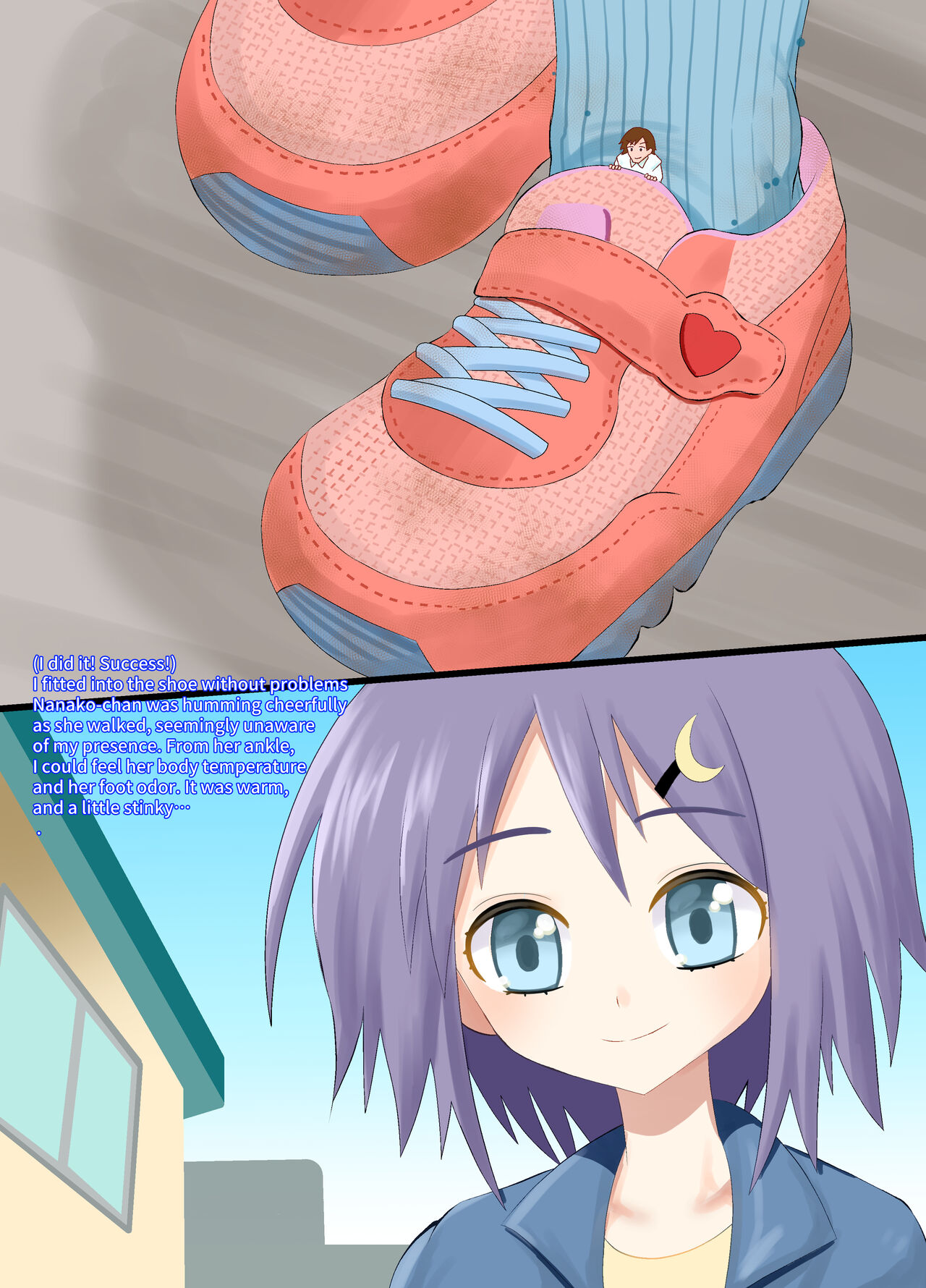 A CG collection of getting smaller and being stepped on by a girl page 7 full