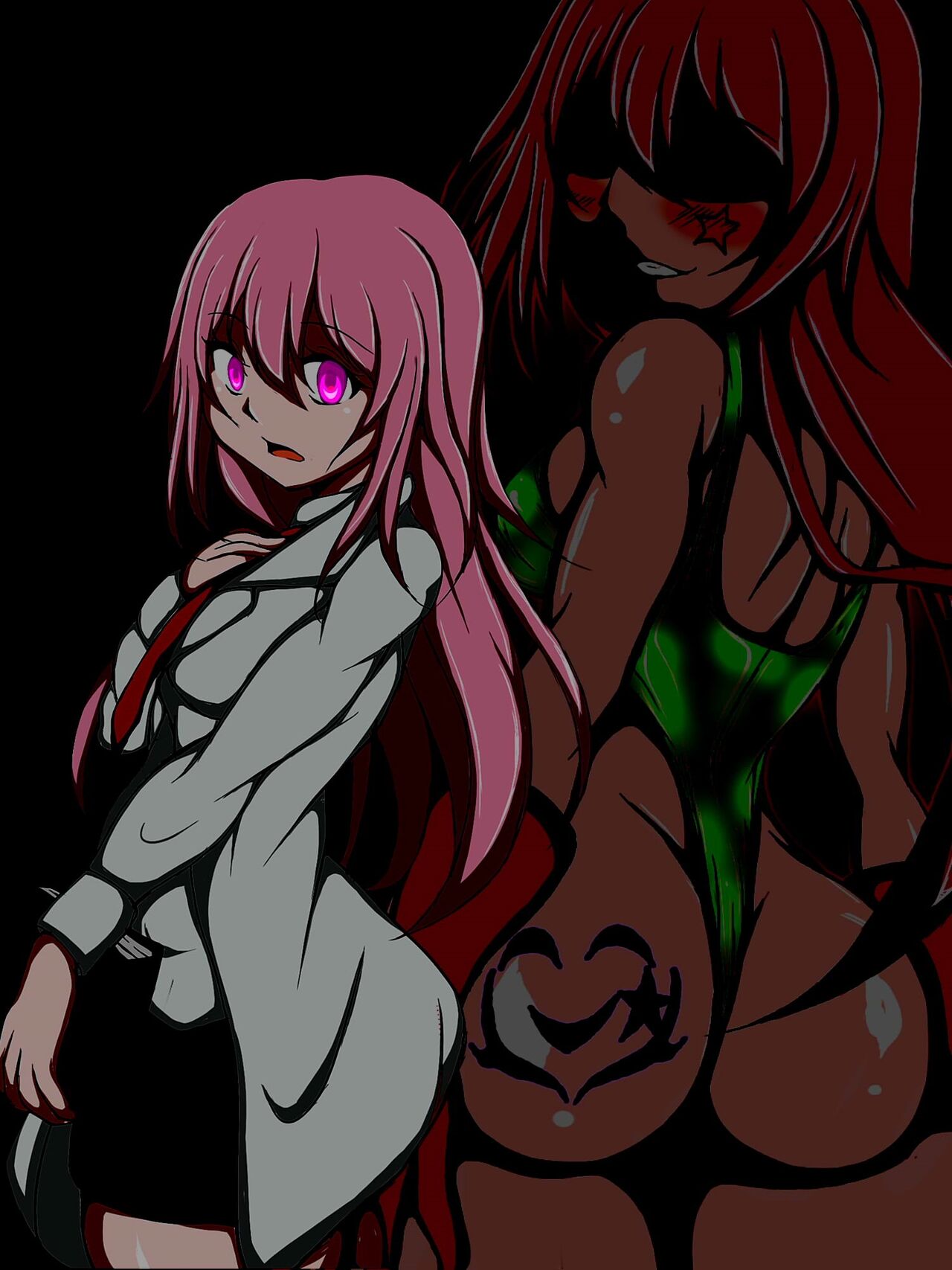 ハイグレ洗脳で完全敗北!!～正義の心優しき女博士がハイグレ洗脳で無様にハイグレ悪堕ちしちゃうCG集～ page 3 full